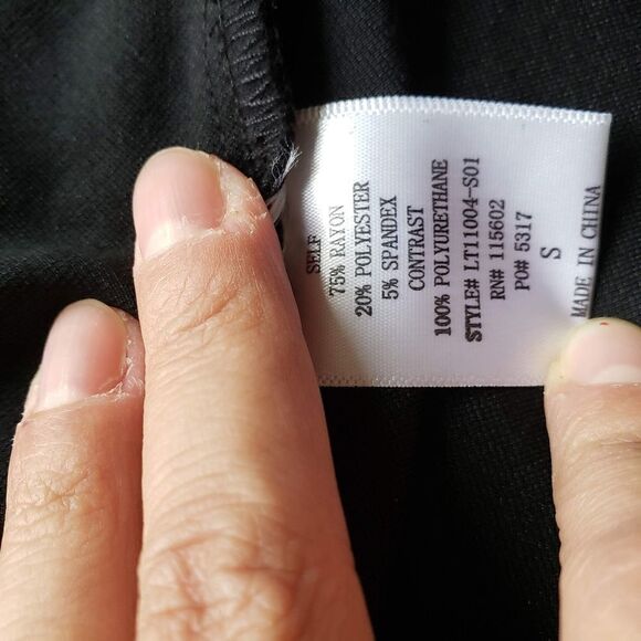 Lush faux leather top - Picture 10 of 13